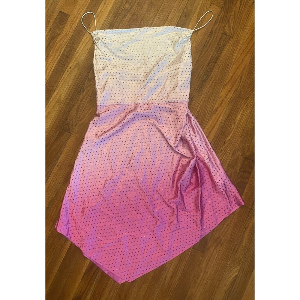 Retrofete Pink Ombre Mini Dress - Picture 2 of 8